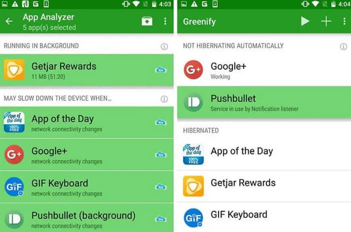 Greenify