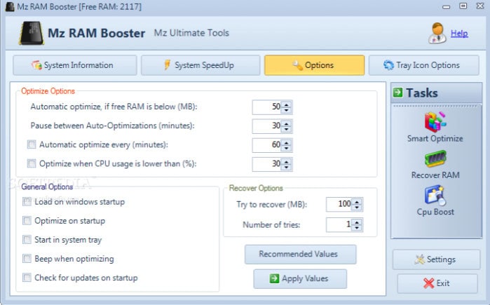 mz ram Booster