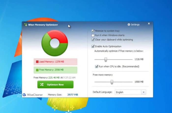 wise memory optimizer