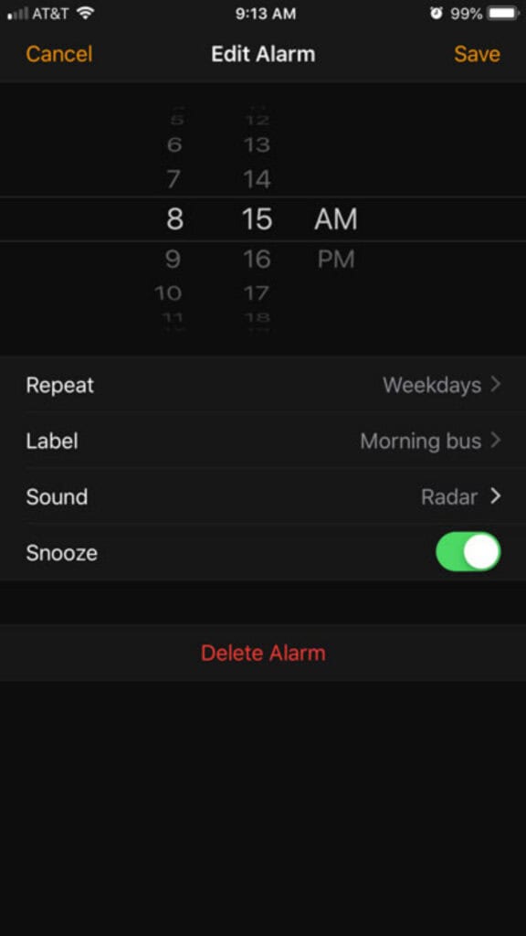 alarm