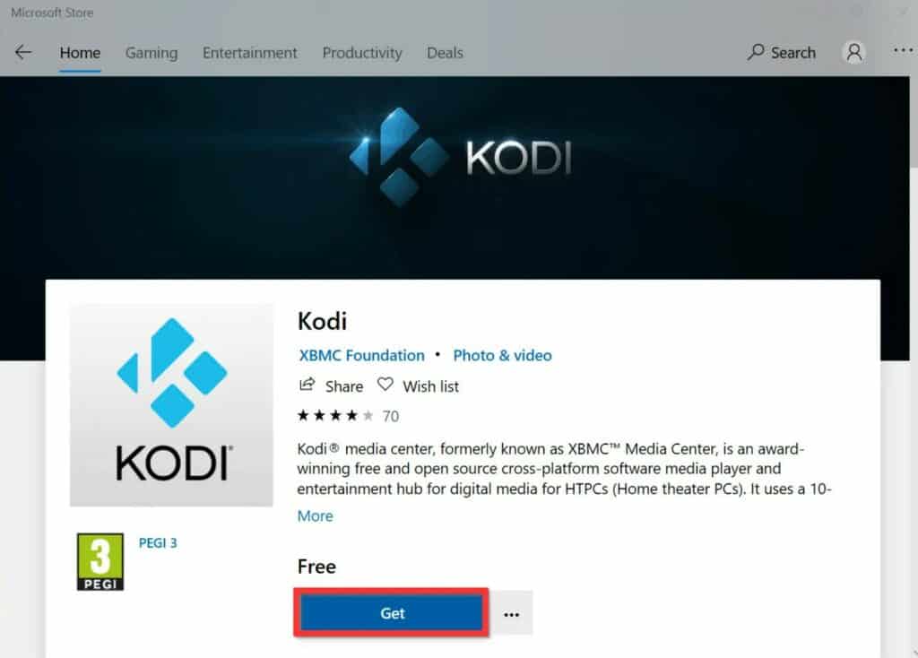 downloading kodi on windows