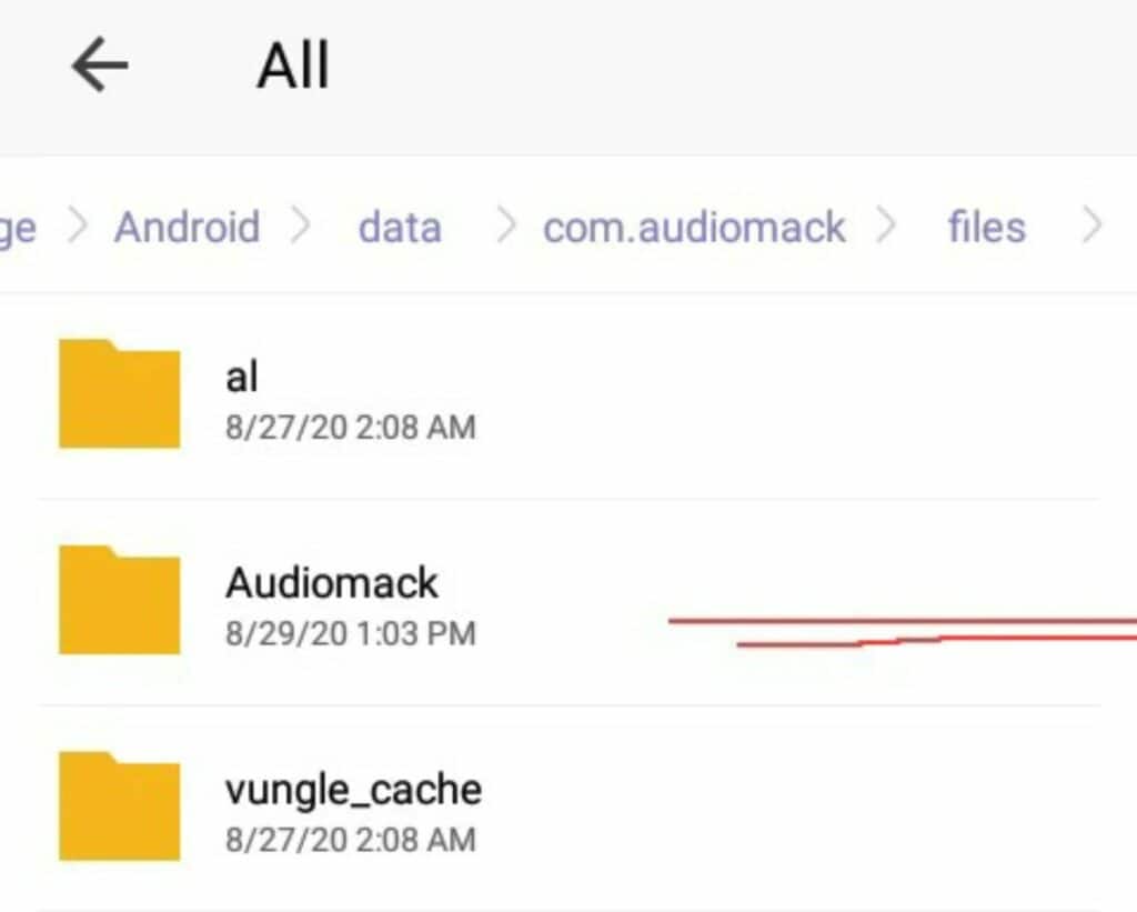 file manager app screenshot