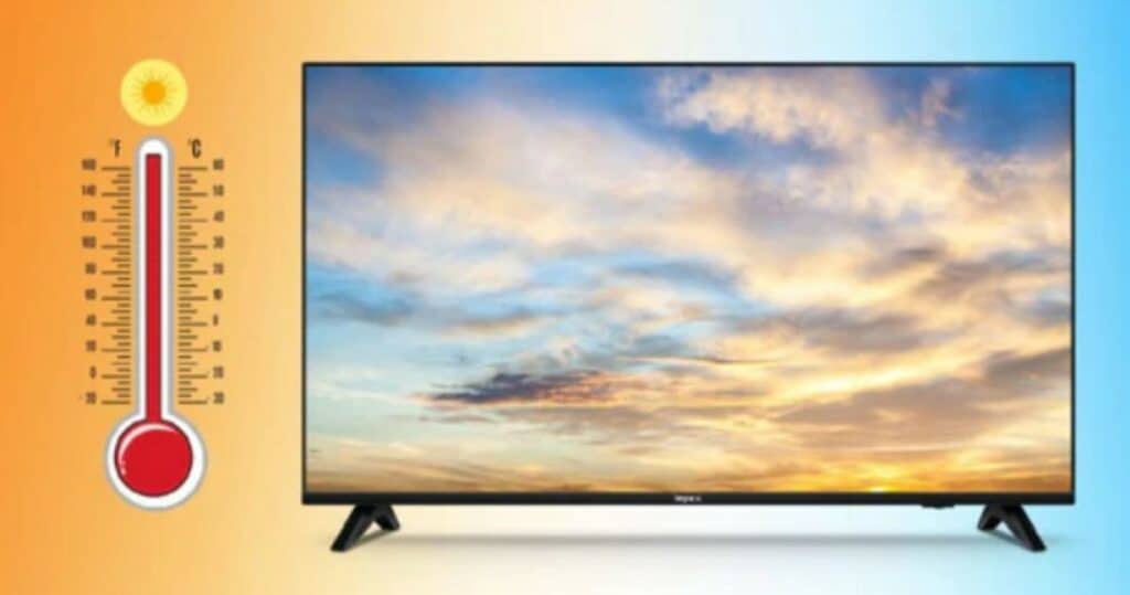 overheated vizio tv